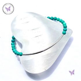 Turquoise Beaded Tube Bracelet